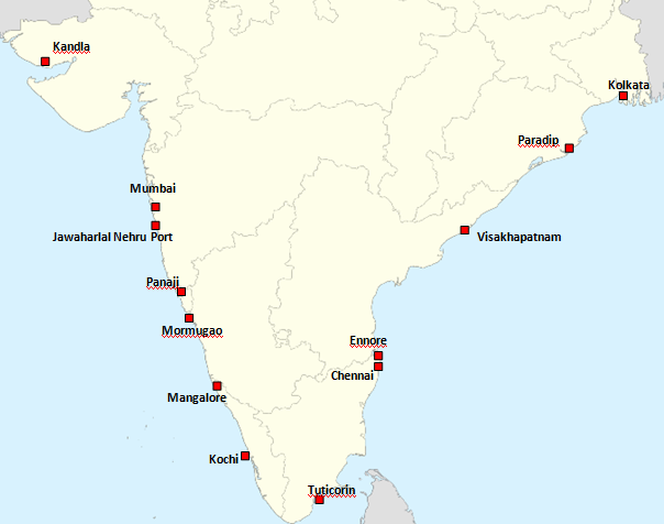 Major Ports Of India Snapshot RajRAS in Rajasthan RAS Exam 2018