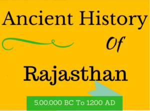 Ancient History Of Rajasthan: PDF - RajRAS | RAS Exam Preparation