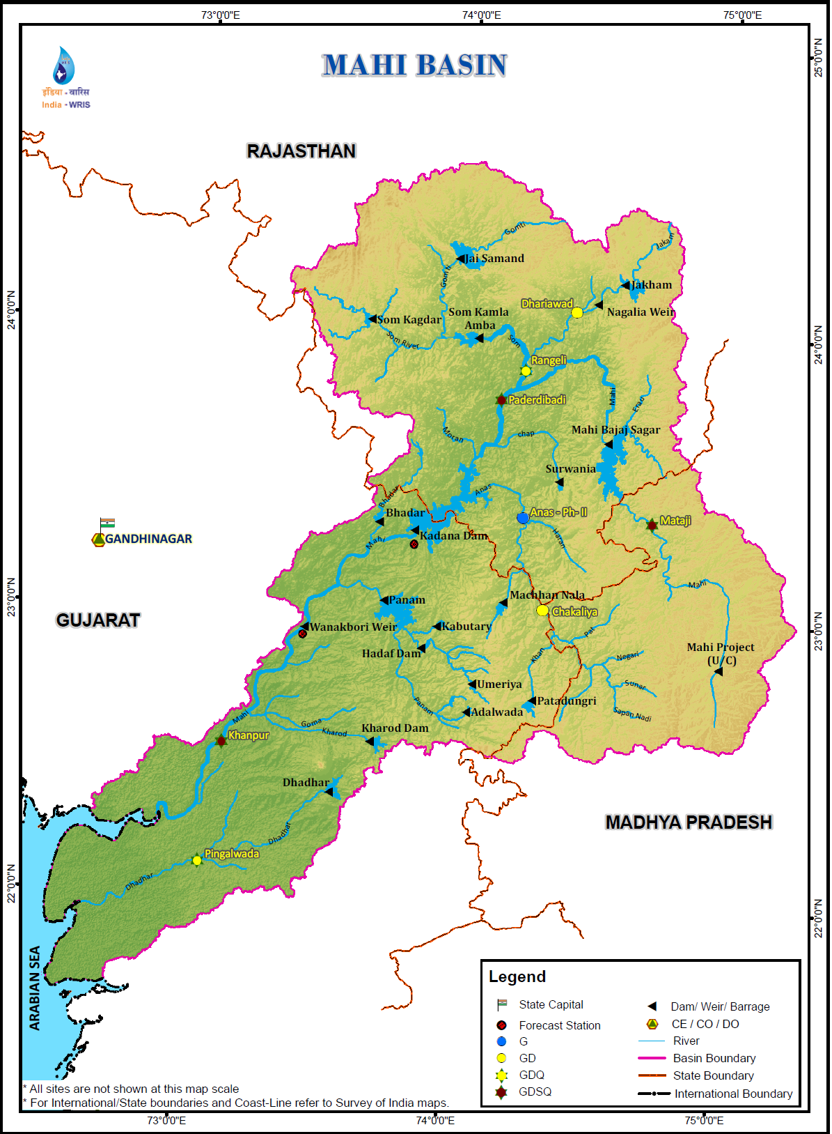 Mahi River Rajasthan: Mahi Basin and Tributaries | RajRAS - Rajasthan RAS