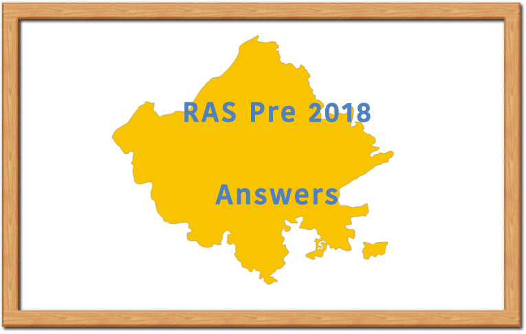 RAS 2018 Pre Answer Key