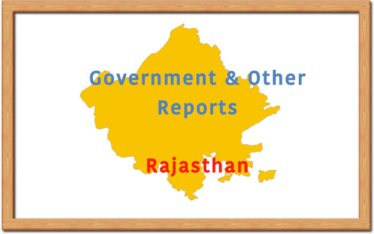 Rajasthan Government Reports