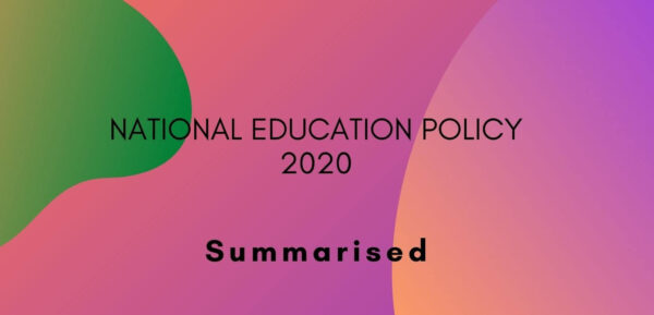 National Education Policy 2020 Summarised - Connect Civils
