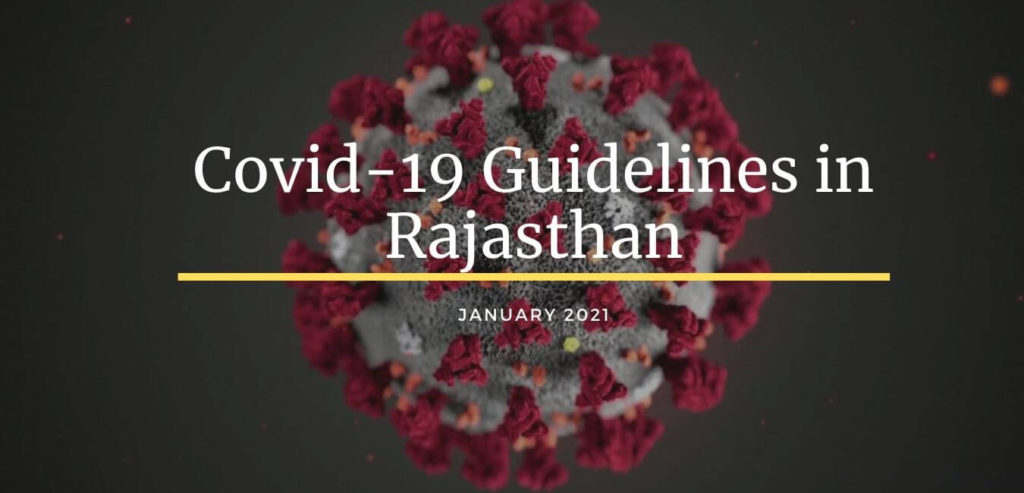 January 2021 Covid-19 Guidelines by Rajasthan Government