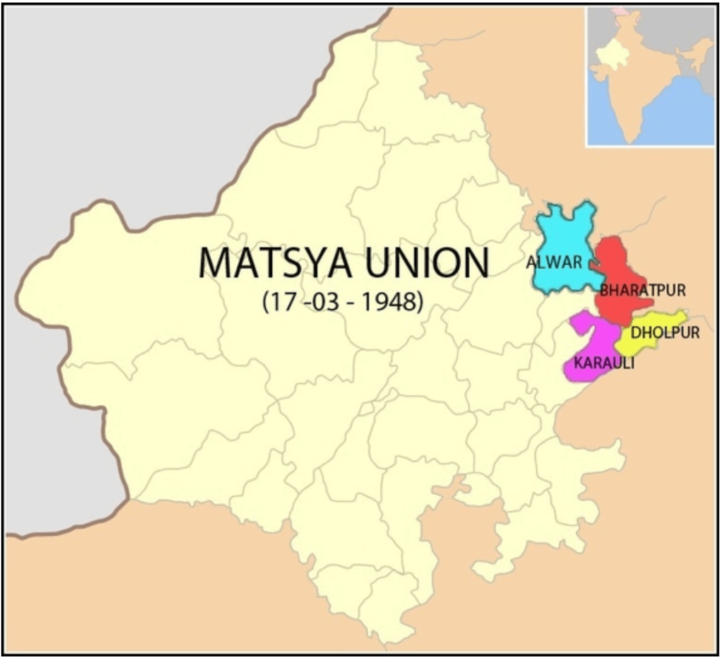 Formation of Rajasthan