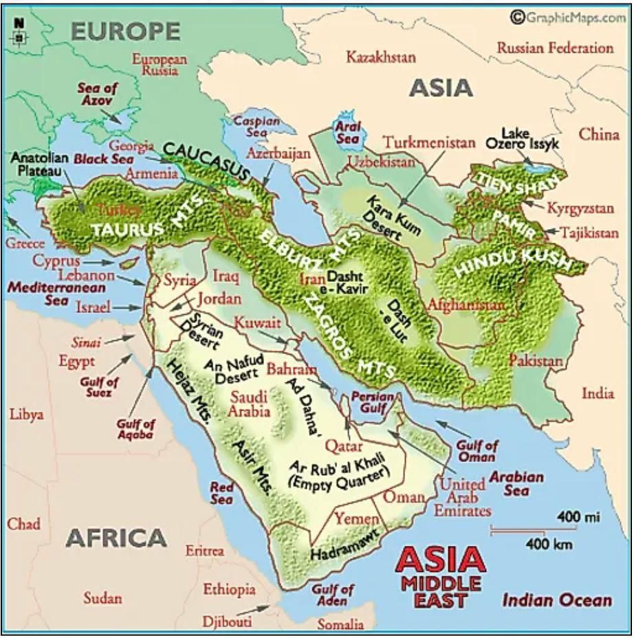 Asir Mountain Range, Hejaz Mountains, Hadramawt