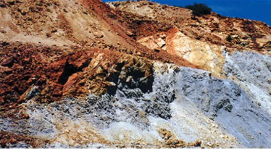 Gossan in Rajpura-Dariba Mineralised belt, Udaipur