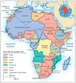 Imperialism and colonialism in Asia and Africa