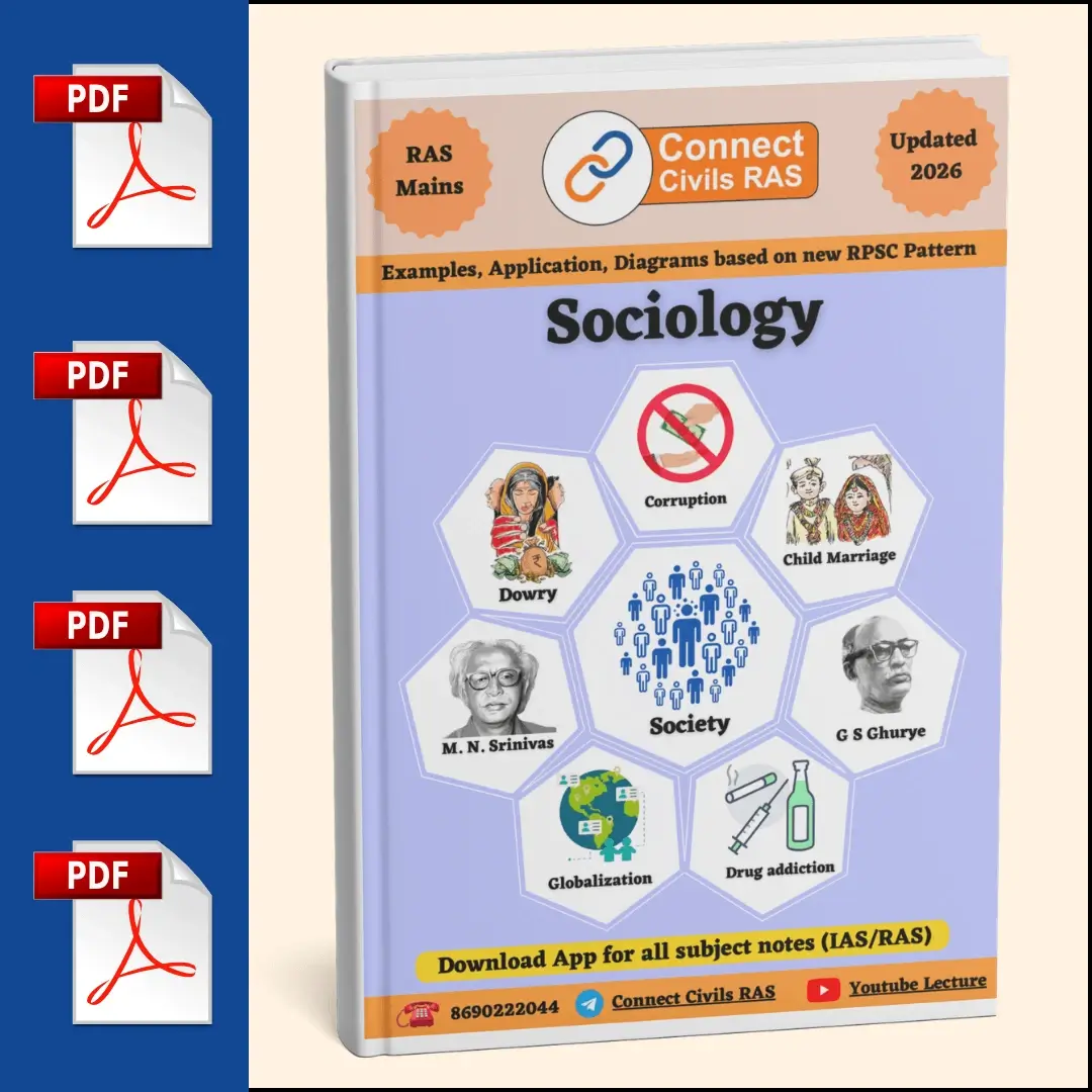 Sociology PDF Notes (2026 Edition): English Medium
