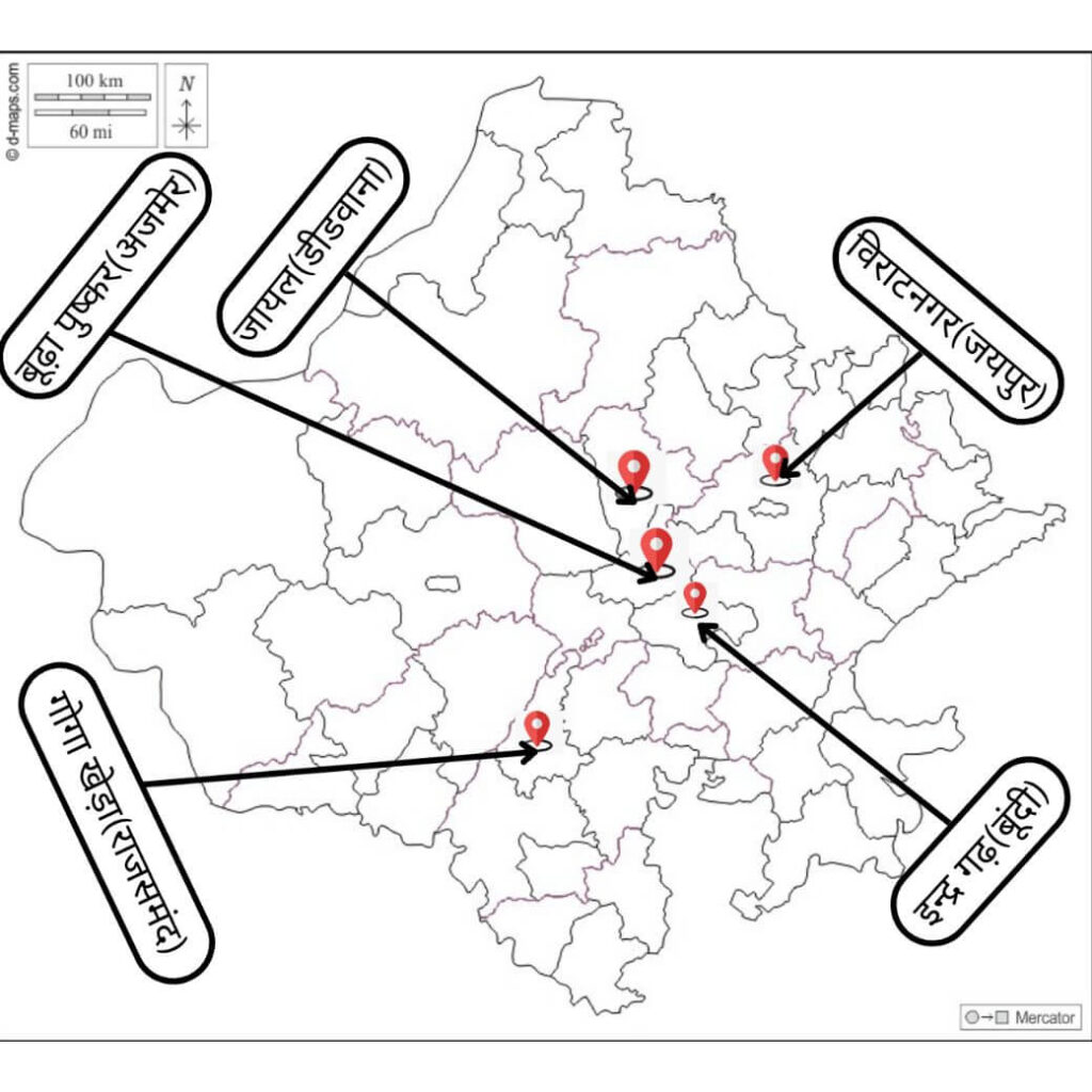 राजस्थान के प्रागैतिहासिक स्थल