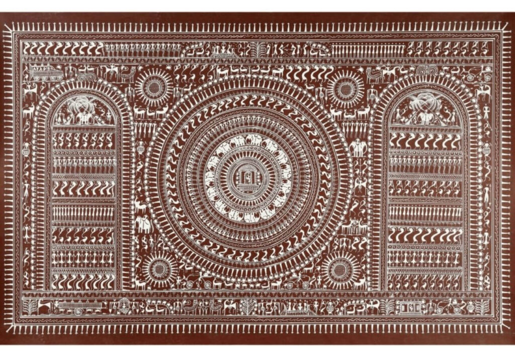 भारत में लोक चित्रकारी