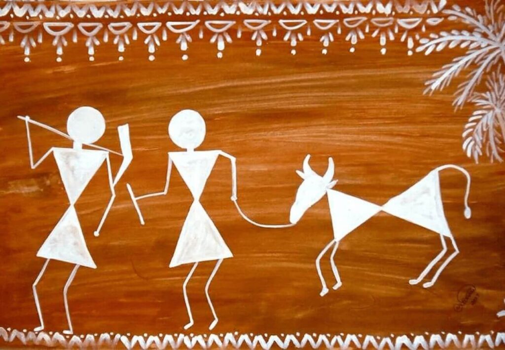 भारत में लोक चित्रकारी