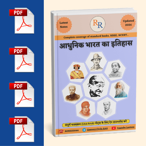 Modern India(आधुनिक भारत का इतिहास) Notes (2026–27 Edition): Hindi Medium