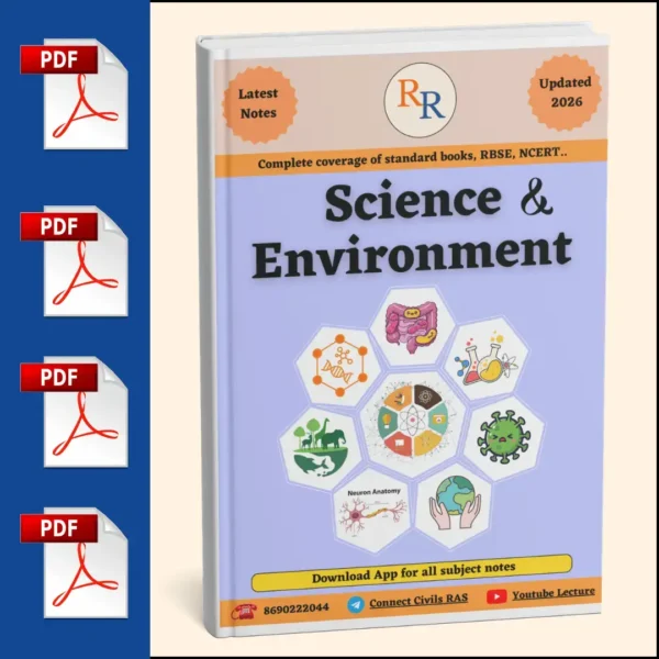 Science & Environment PDF Notes (2026–27 Edition): English Medium ...