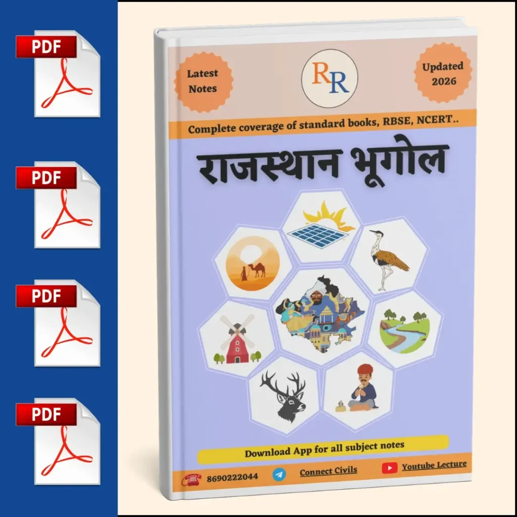 Rajasthan Geography (राजस्थान भूगोल) Notes (2026–27 Edition): Hindi Medium