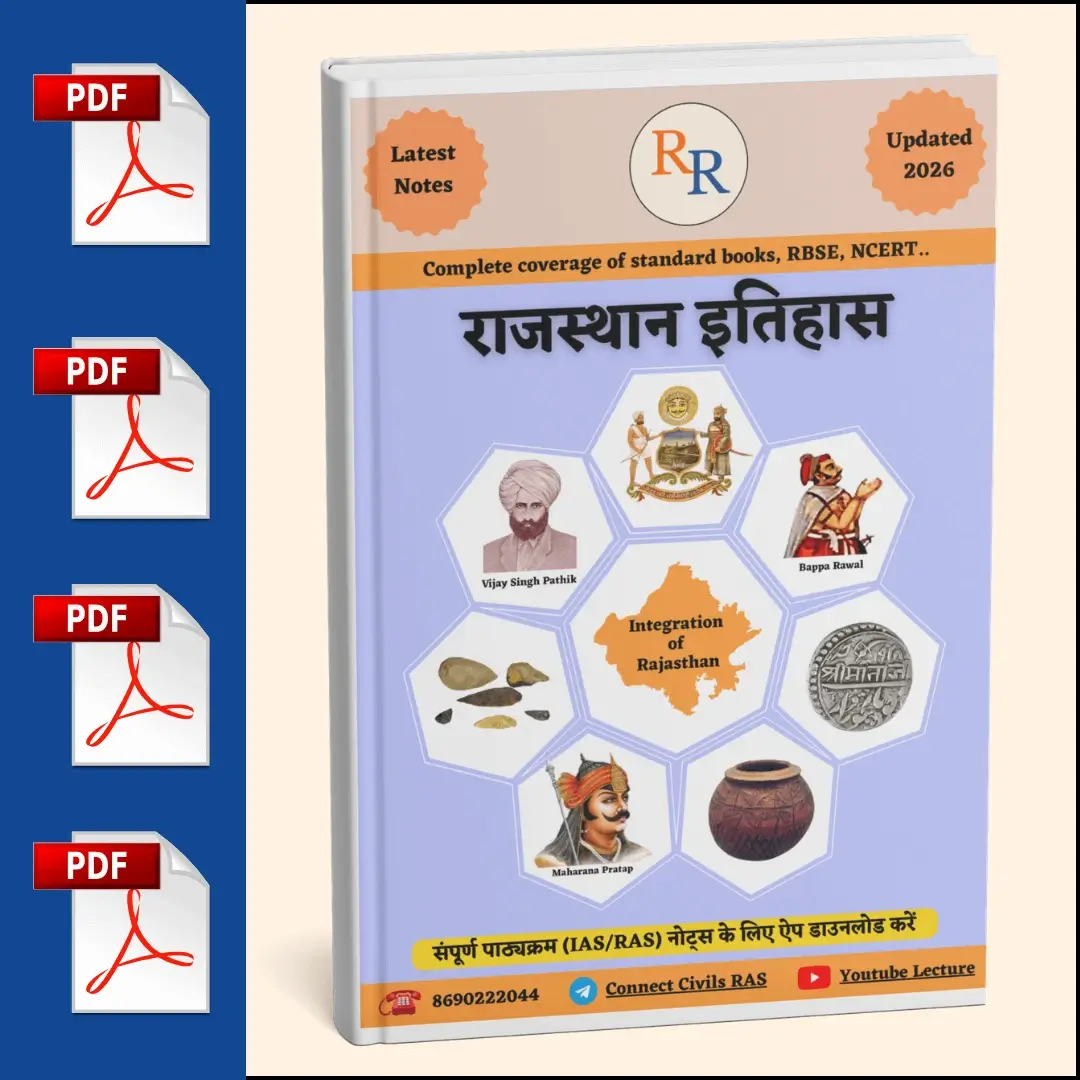 Rajasthan History (राजस्थान का इतिहास) Notes 2026–27 Hindi