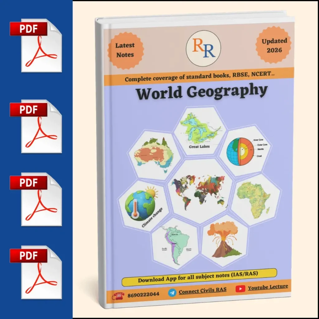 World Geography PDF Notes (2026โ27 Edition): English Medium