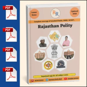 Rajasthan Polity PDF Notes (2026–27 Edition): English Medium