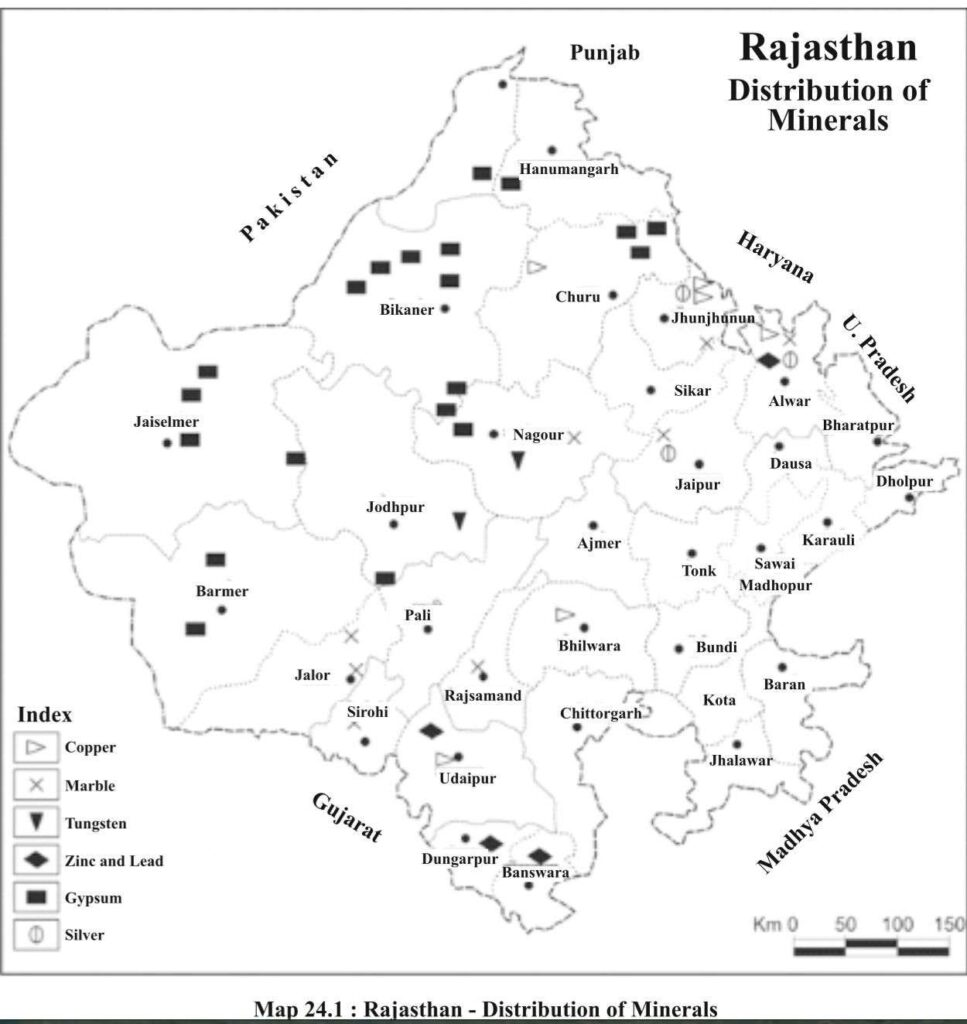 राजस्थान के खनिज