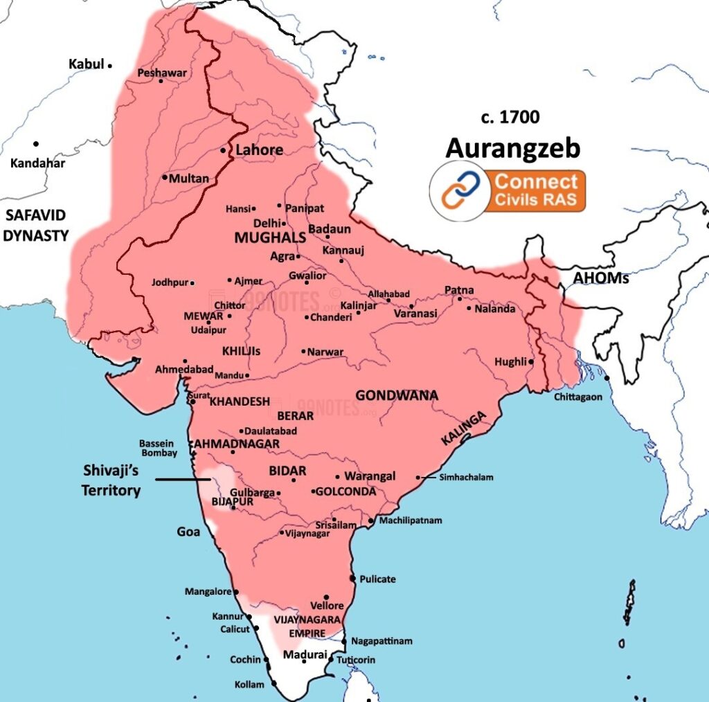 Jahangir to Aurangzeb Mughal Period