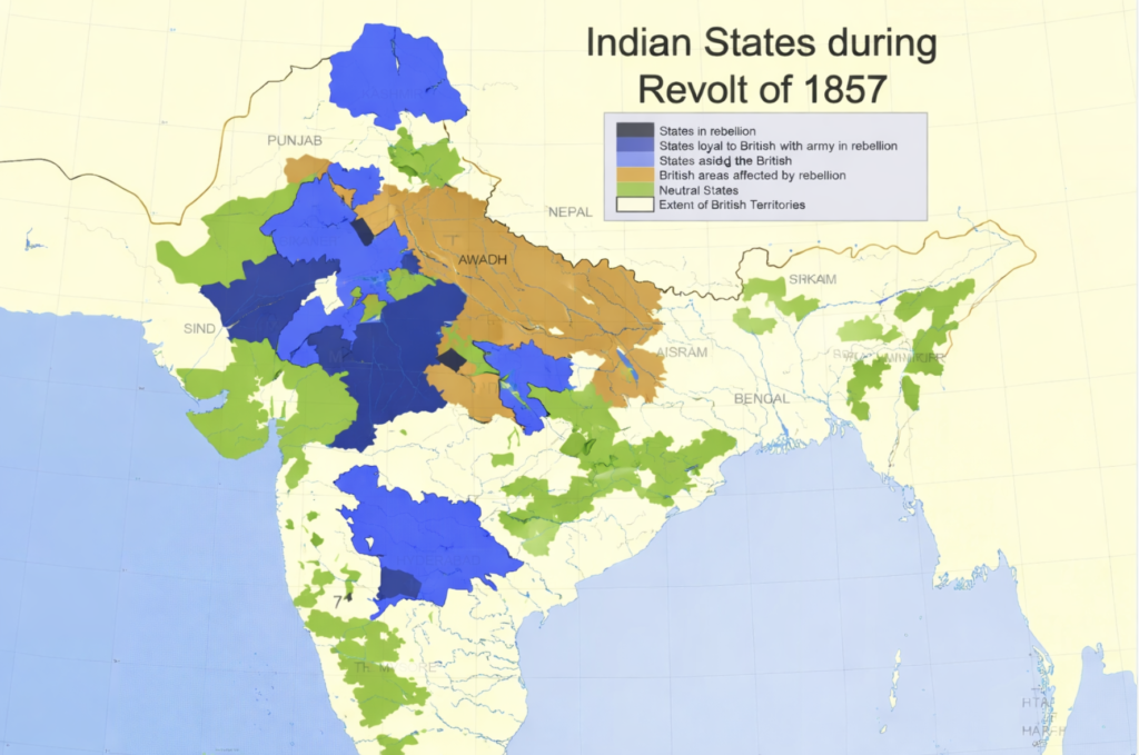 भारत में 1857 की क्रांति