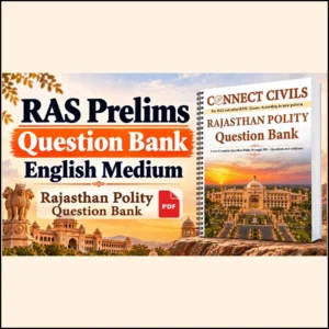 Rajasthan Polity Question Bank PDF (2026–27 Edition): English Medium